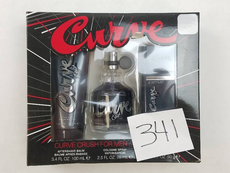 lot 341 image: Mens Curve Crush 3-Pc. Set