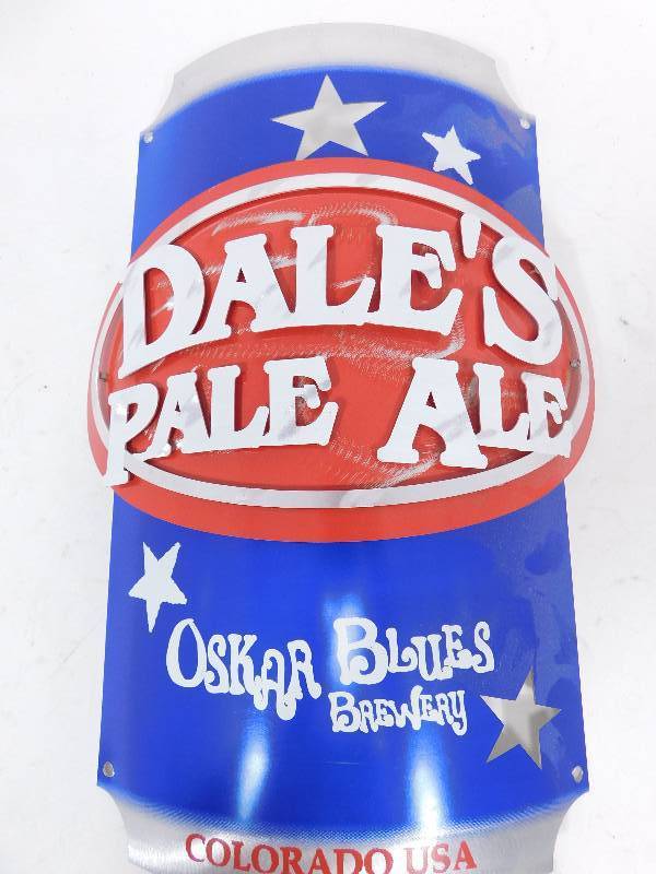 lot 6 image: Dales Pale Ale ---Oskar Blues Brewery---Colorado USA  Sign