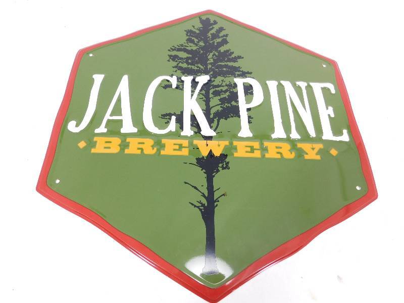 lot 13 image: Jack Pine Brewery  Sign