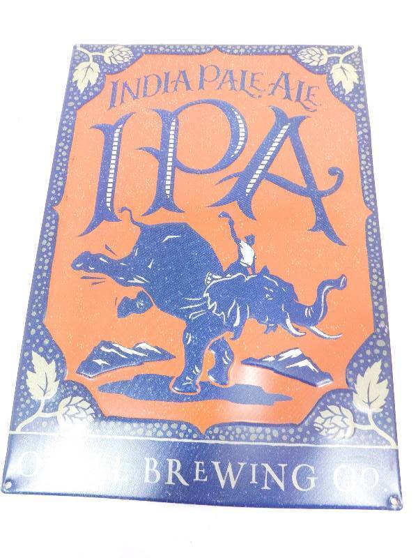 lot 11 image: India Pale Ale---IPA---Odell Brewing Co. Sign