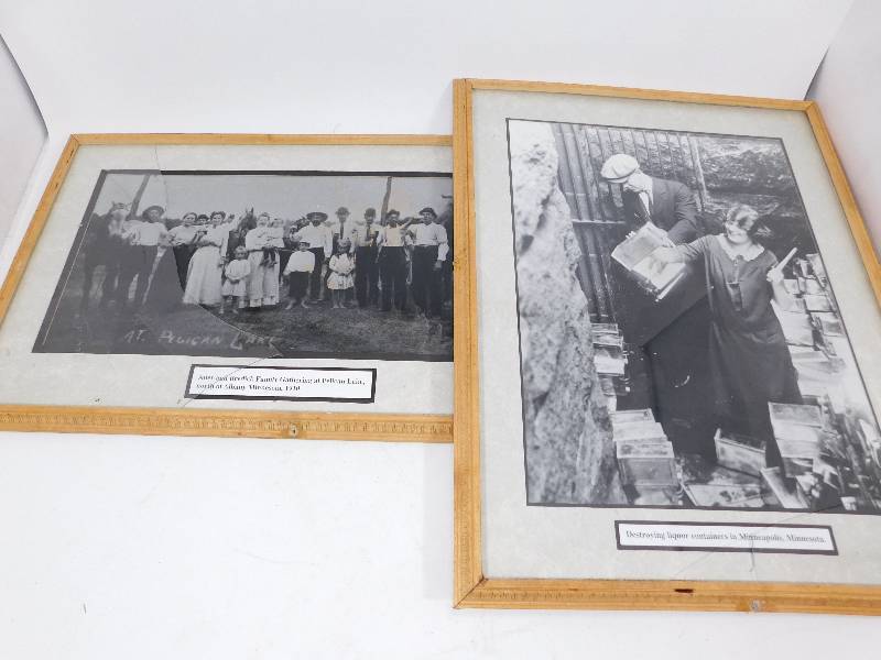 lot 23 image: Two  Vintage Framed Photographs