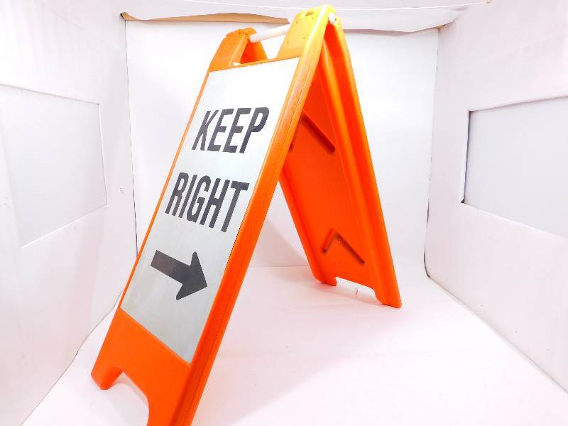 lot 86 image: Road Construction Sign