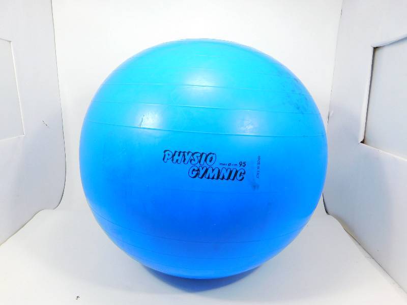 lot 110 image: Blue Physio Gymnic Ball