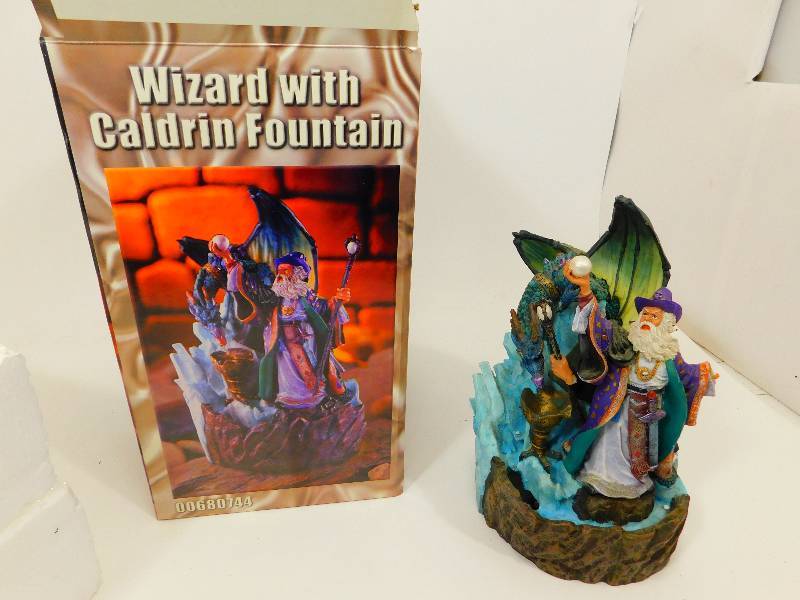 lot 113 image: Wizard With Caldrin Fountain