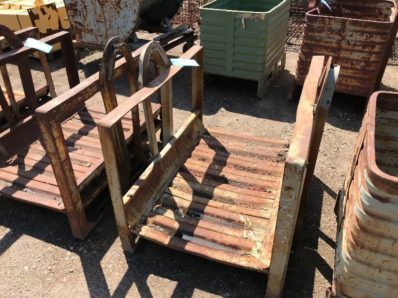 Open Sided Steel Bin
