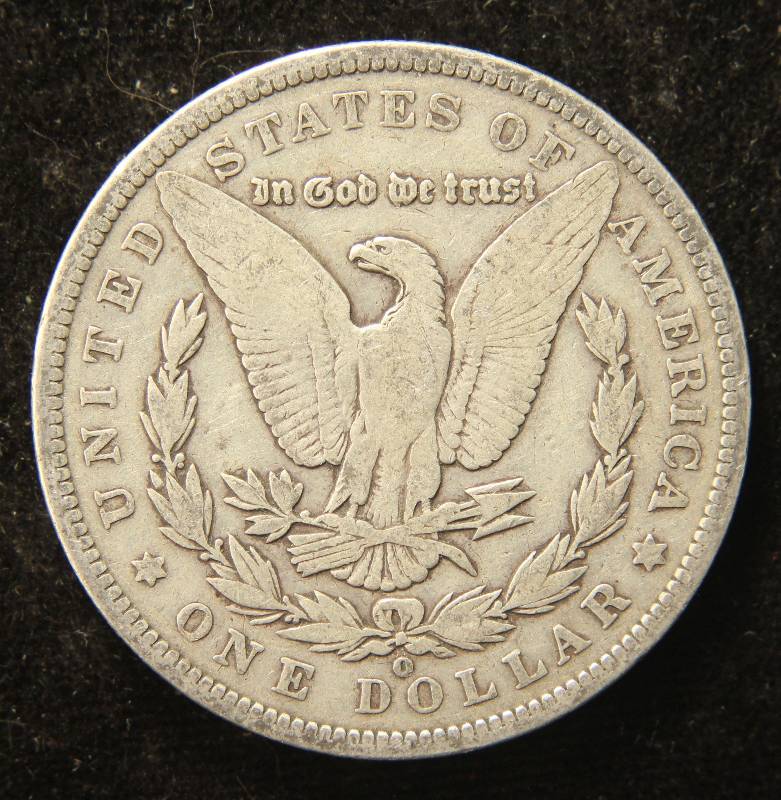 1891-O Morgan Silver Dollar