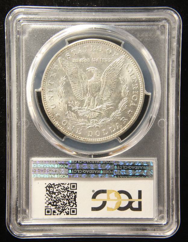 1887 MORGAN SILVER DOLLAR MS64 PCGS