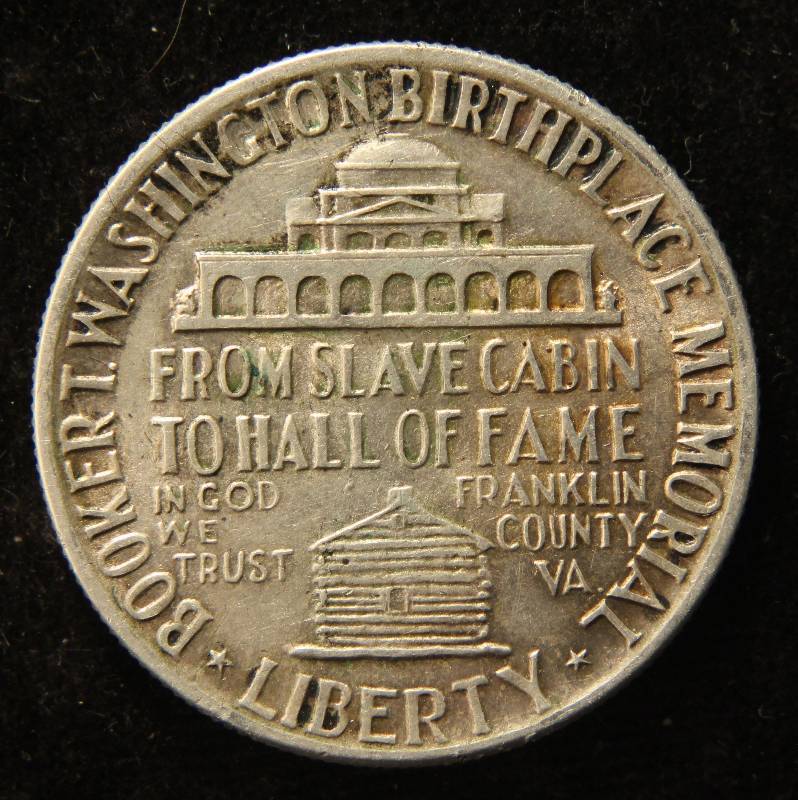 1946 US COMMEMORATIVE SILVER HALF DOLLAR BOOKER T. WASHINGTON