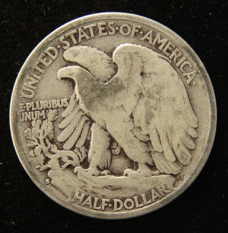 1936-S WALKING LIBERTY HALF DOLLAR