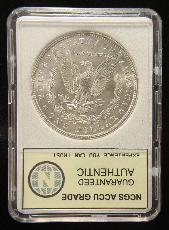 1887 MORGAN SILVER DOLLAR MS66 NCGS