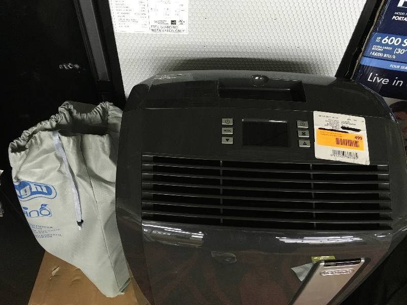 lot 110 image: Delonghi Pacan125HPEKC Portable Air Conditioner, Retail $399.99