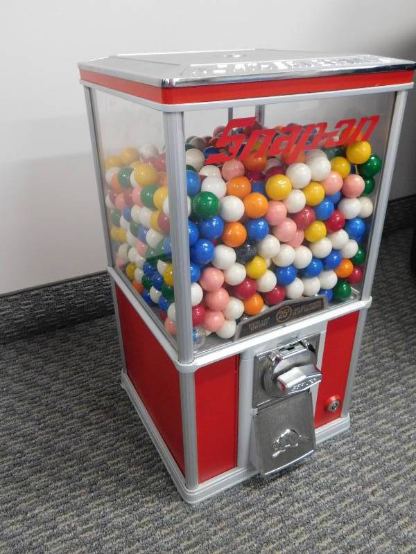 lot 46 image: Snap-On Beaver Gum Ball Machine