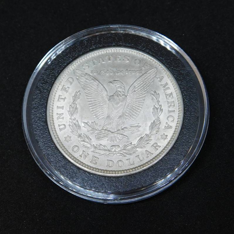 lot 35 image: 1921 Morgan Silver Dollar in Air-Tite Holder