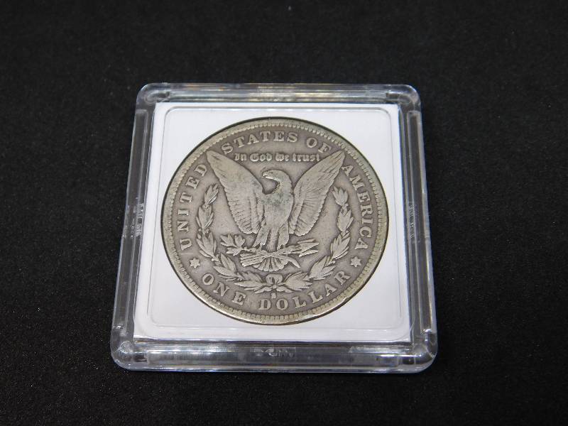 lot 33 image: 1879 S Morgan Silver Dollar in Air-Tite Holder