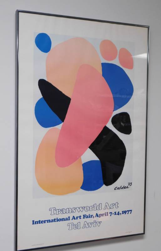 lot 14 image: Alexander Calder, Boomerang (1973)