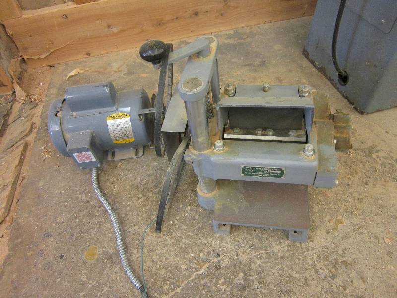 lot 14 image: W & H Molder Planer model W7 with B...