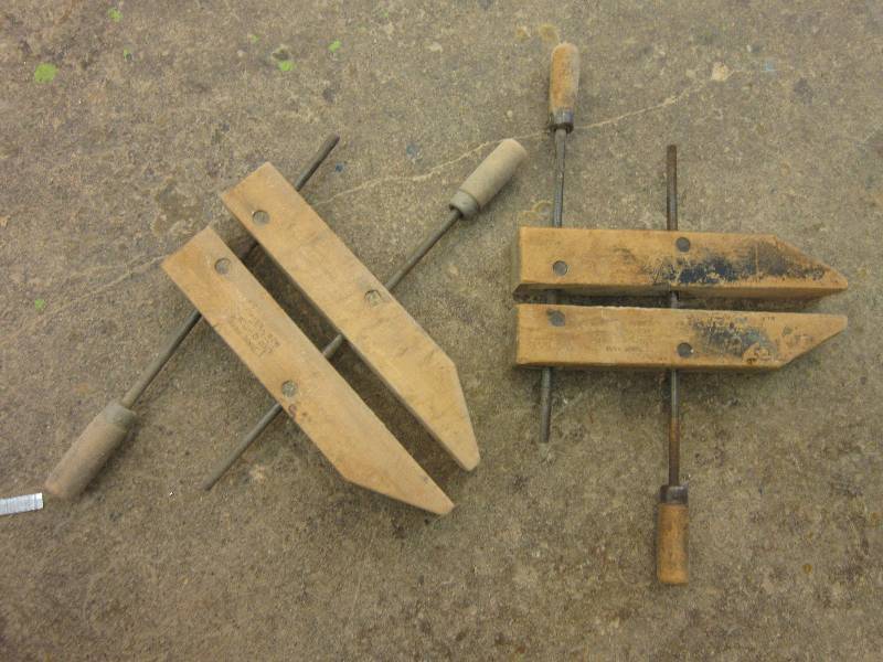 lot 67 image: 2 Jorgensen 14 wood clamps...