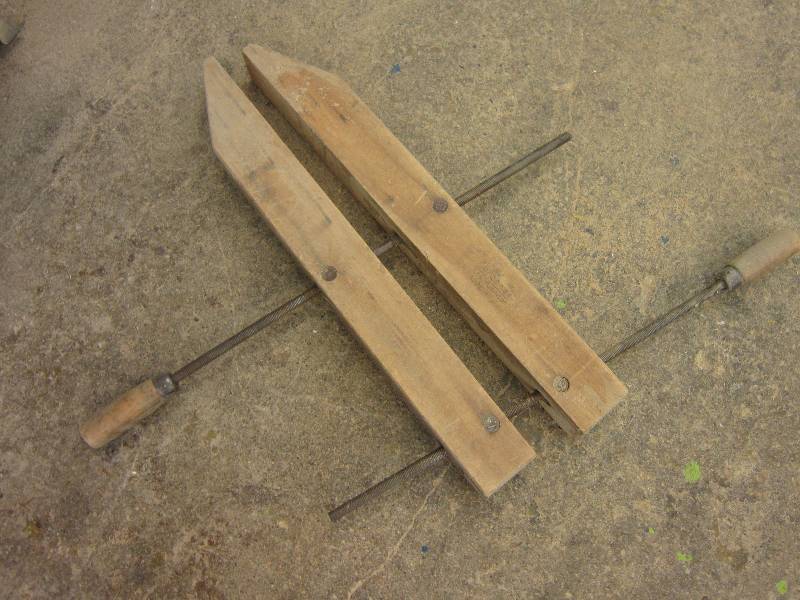 lot 68 image: Jorgensen 24 wood clamp...