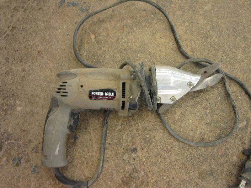 lot 82 image: Porter Cable cement siding shear...