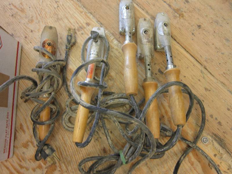 lot 85 image: Lot of wood irons...