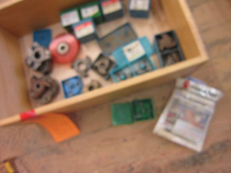lot 89 image: Drawer of shaper cutters and more...
