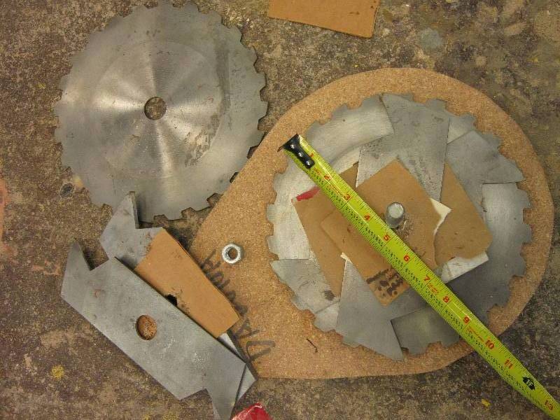 lot 101 image: Lot of saw blades 10 Dado set I b...