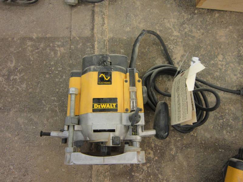 lot 126 image: Dewalt Router...