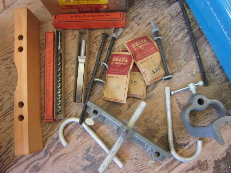 lot 148 image: New in box Delta Milwaukee mortisin...
