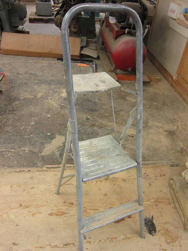 lot 162 image: Vintage step ladder...