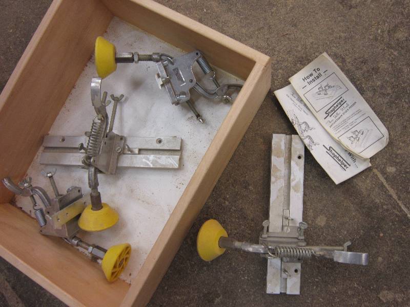 lot 170 image: Table saw stock hold downs ...