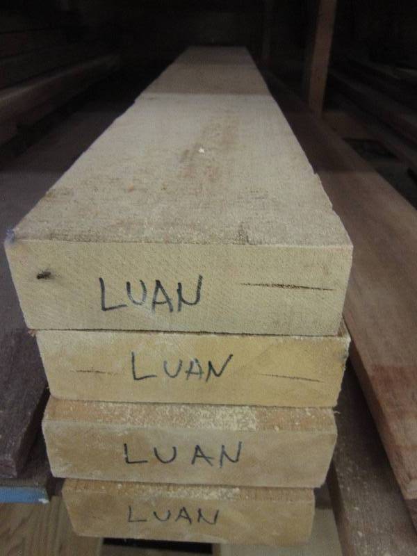 lot 185 image: 84 Luan  Phillipino mahogany 3  6...