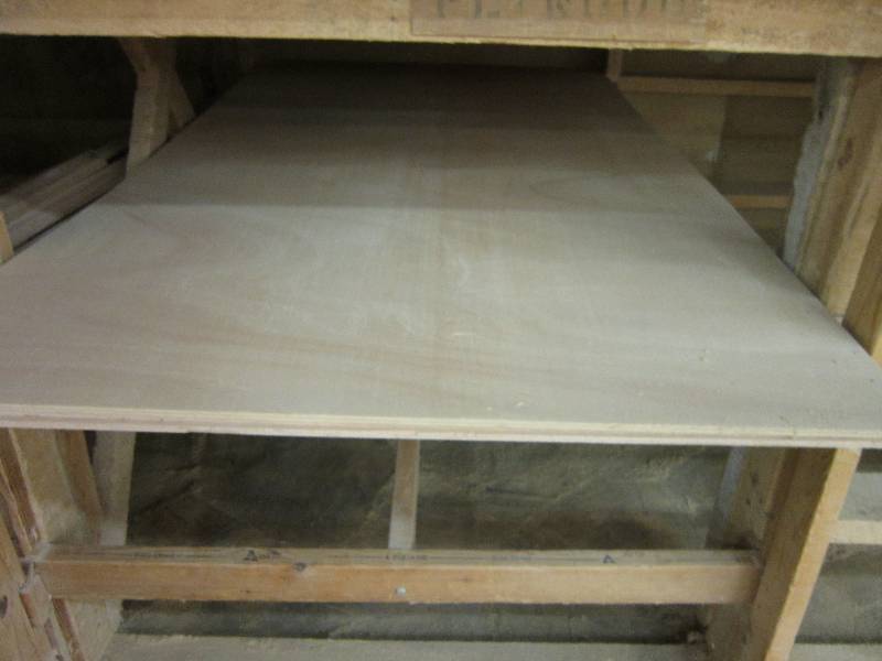 lot 191 image: 3 Sheets bending plywood 38 thick...