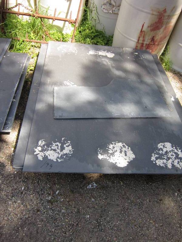 lot 199 image: Vintage slate black boards  8 piece...