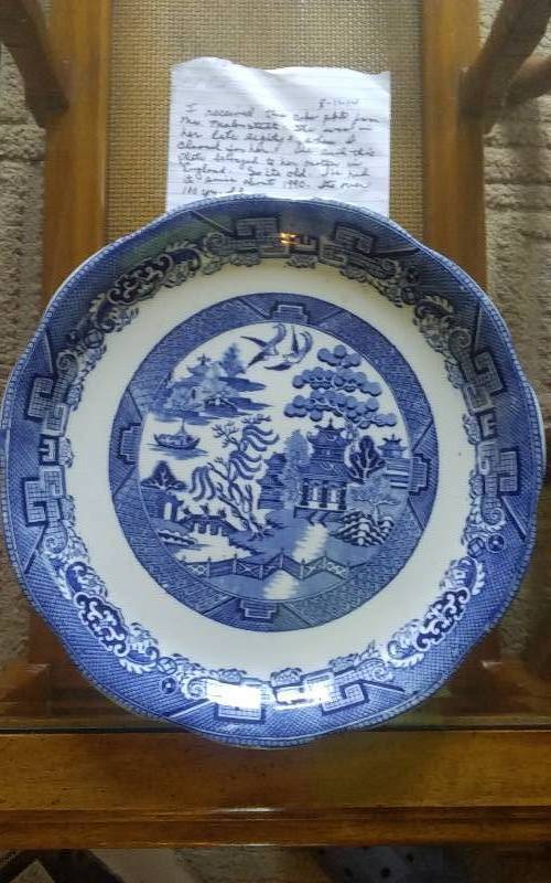 lot 174 image: Antique Plate-Over 100 Years From England
