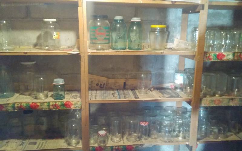 lot 228 image: Cellar Full Of Canning Jars-You Box Them & You Haul Them Upstairs