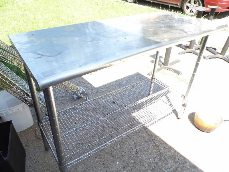 lot 121 image: Stainless Steel Table