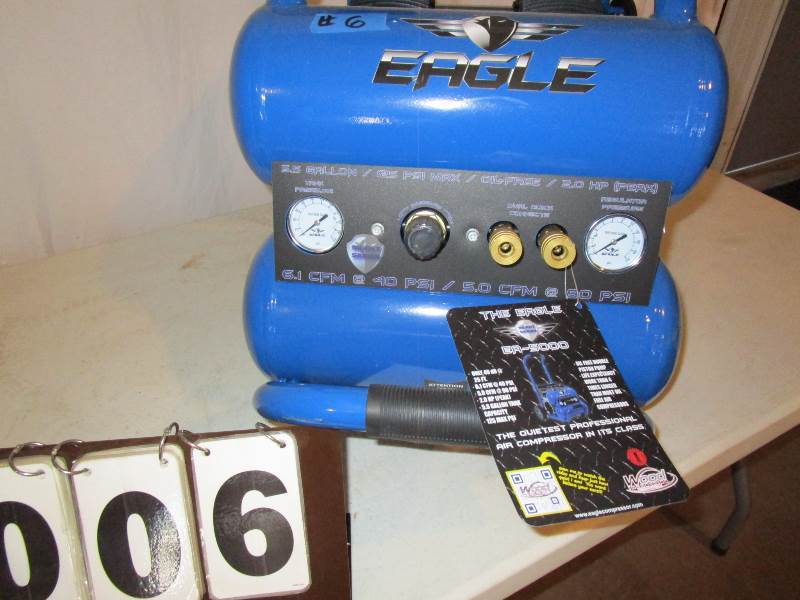 Eagle Silent Series 5.5 Gallon Air Compressor