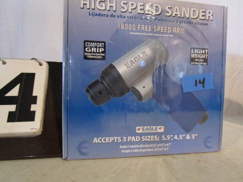 Eagle High Speed Sander