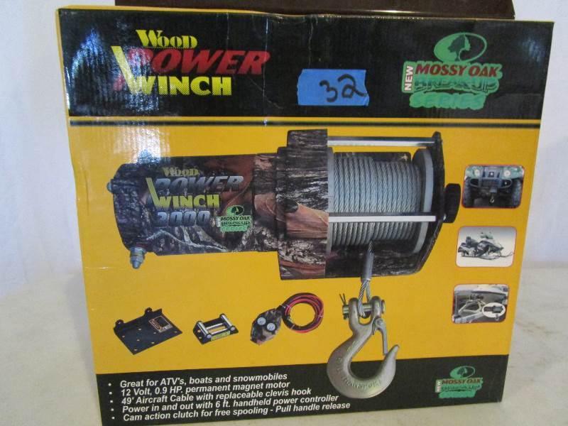 Wood Pwower 2000 lb Winch Kit