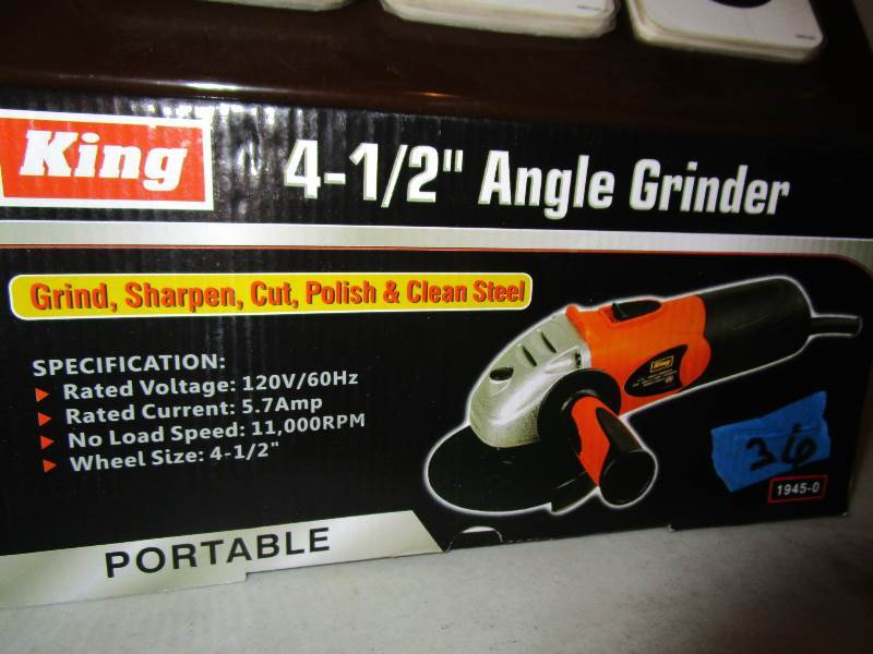 4-12 Angle Grinder