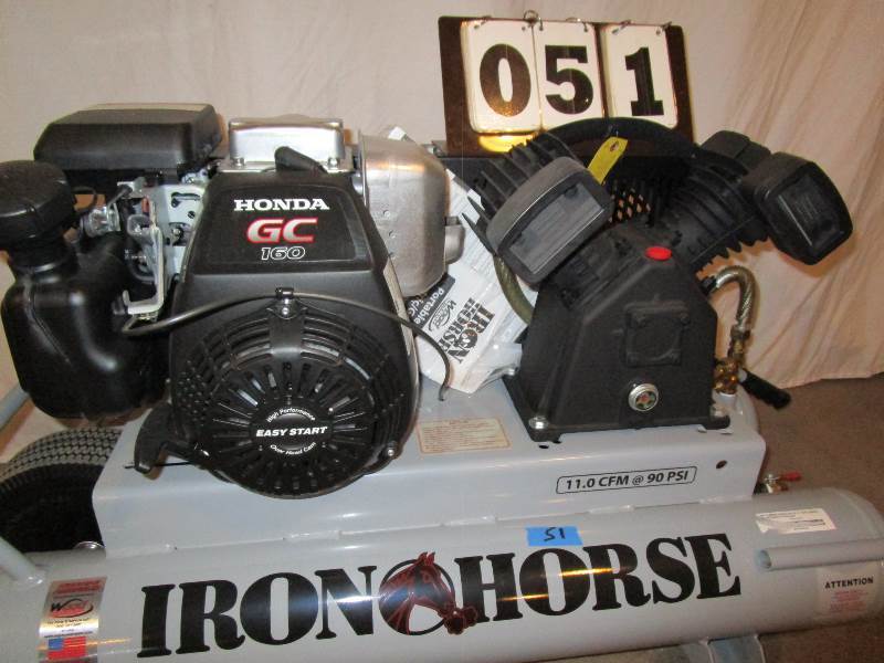 Iron Horse 10 Gallon Twin Tank Air Compressor