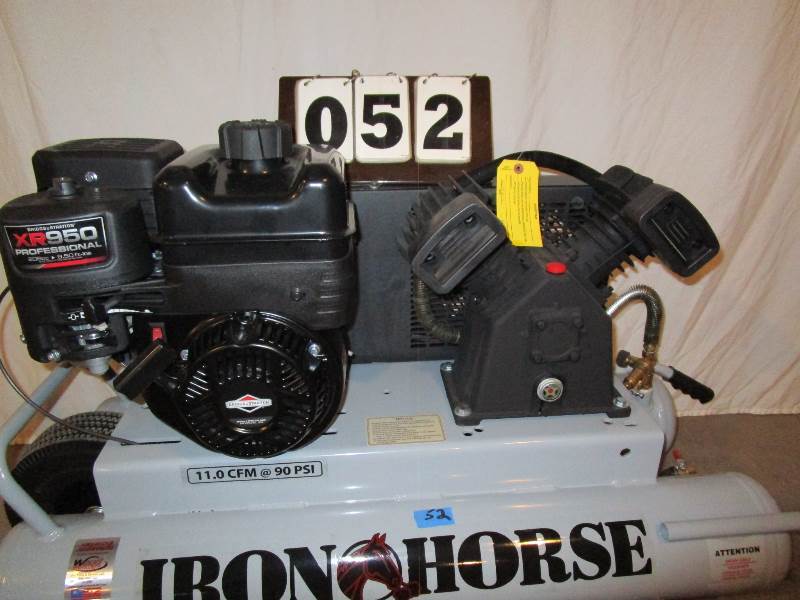 Iron Horse Job Site Twin Tank 10 Gallon Air Compressor