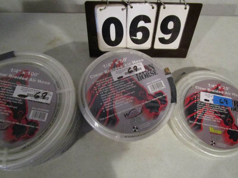 Iron Hose 14 Air Hoses - qty 3