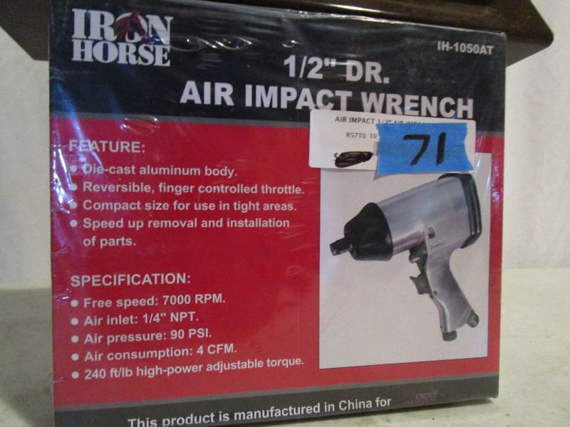Iron Horse 12 Air Impact Wrench