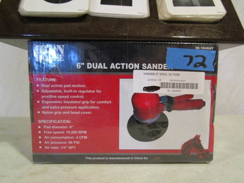 Iron Horse 6 Dual Action Sander