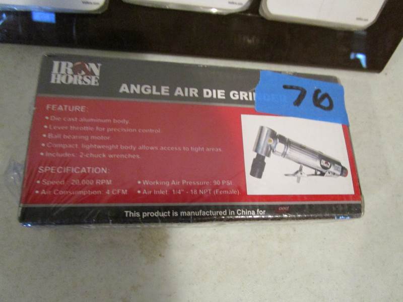 Iron Horse Angle Air Die Grinder