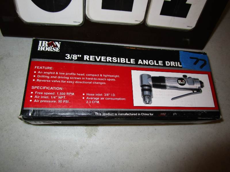 Iron Horse 38 Reversible Angle Drill