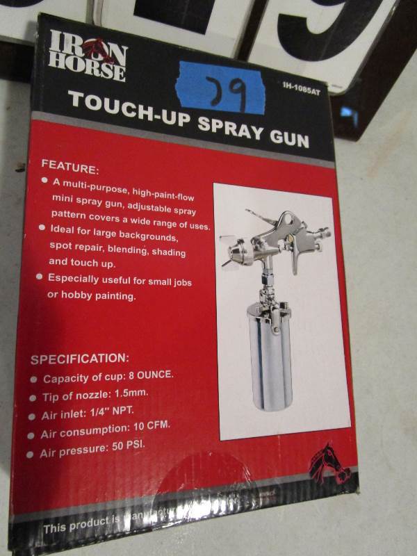 Iron Horse Auto Touch Up Spray Gun