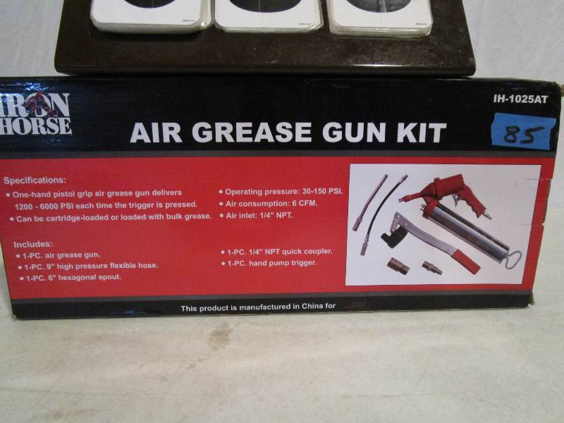 Iron Horse Air Grease Gun Kit