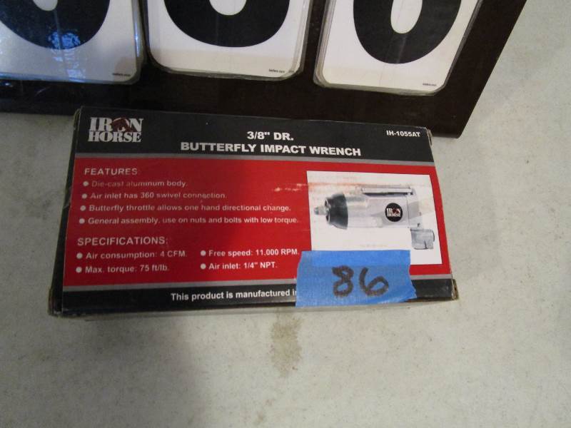 Iron Horse 38 Butterfly Impact Wrench